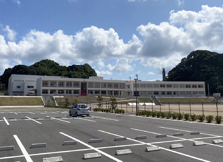 施工事例_福島養源小学校、福島中学校